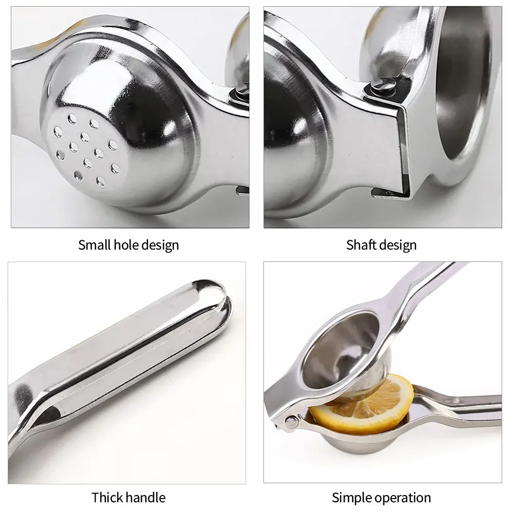 Fruit Juicer Manual Citrus Take Out Lemon Squeezer Orange Juicers Stainless Steel Kitchen Tool Press Hand Juic Juice Metal Mini images - 6