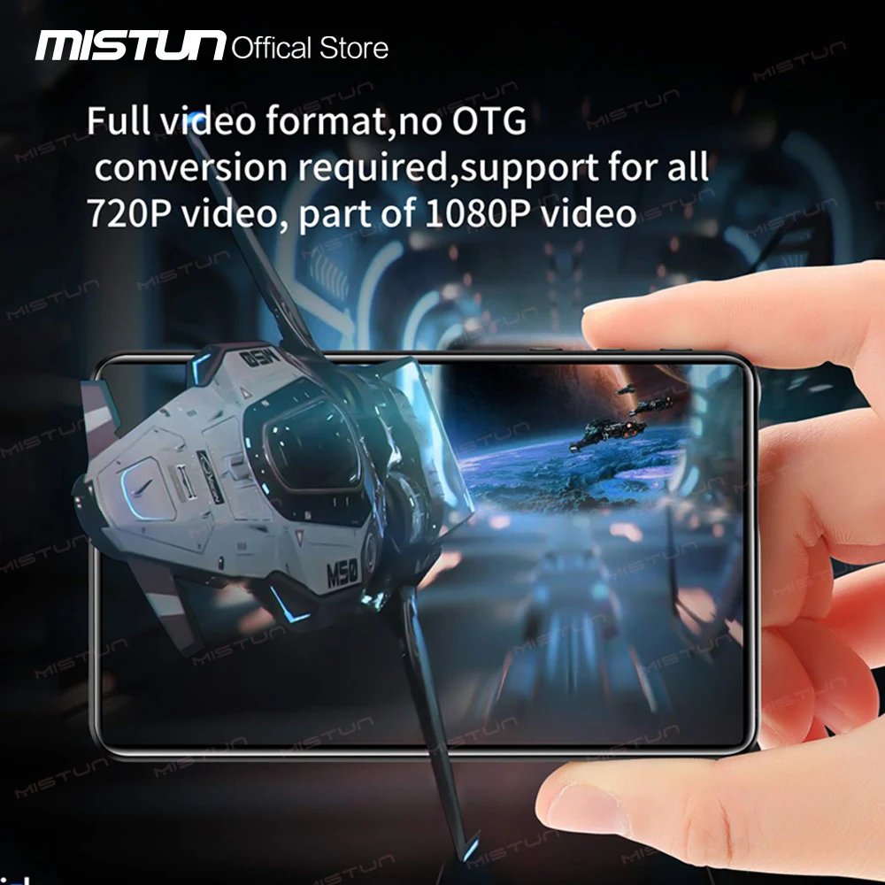 Новинка 2022 mp3-плеер с Bluetooth и высоким разрешением полноразмерный сенсорный экран 4