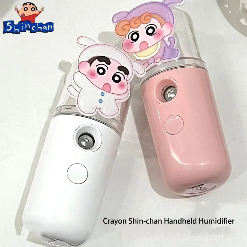 

Увлажняющий спрей Crayon Shin-Chan, летний легкий тепловой артефакт, ручной мини-увлажнитель, настольные украшения, подарок для девушки
