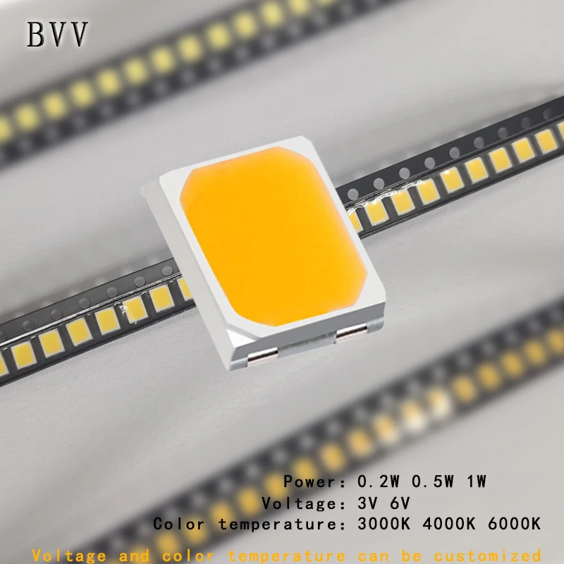 

100 шт. светодиодов BVV 2835 белый свет