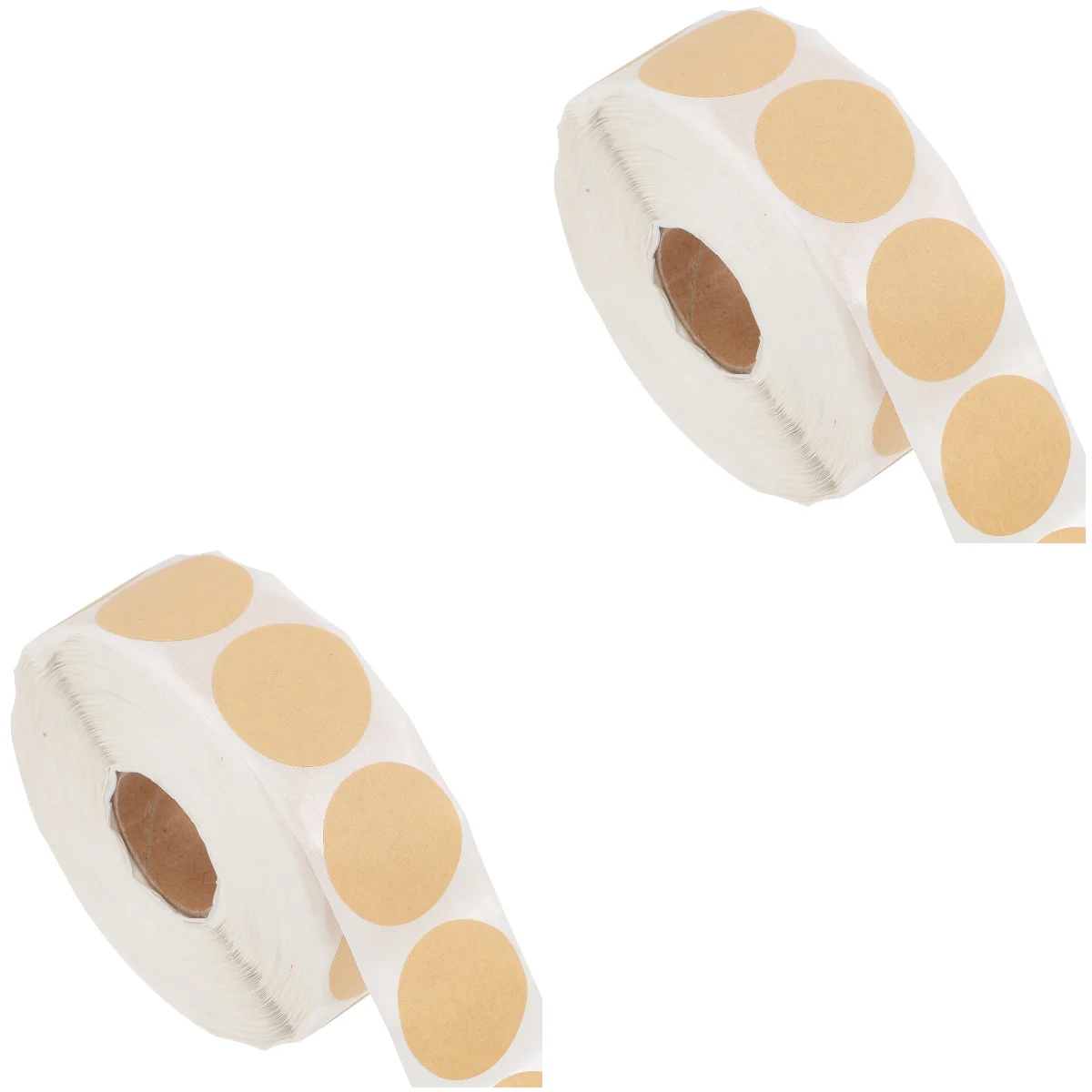 

2 Rolls Shooting Patch Sticker Sports Pasters Round Labels Practical Paper Practicing Portable Decal Stickers