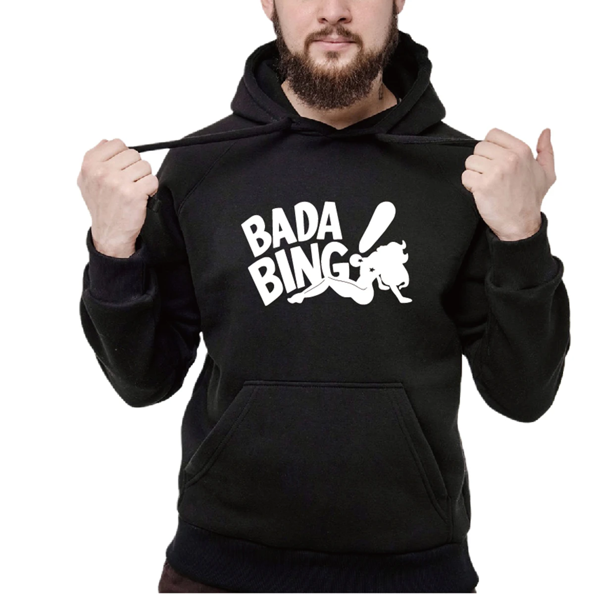 Мужские черные утепленные флисовые толстовки с необычным око зимние куртки