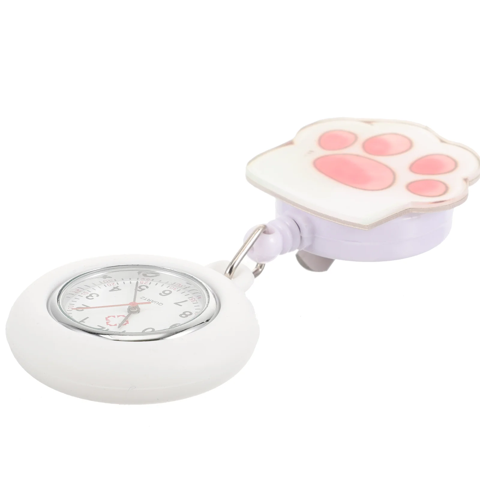 

Nurse Pocket Watch Nursing Hanging Badge Collar Pin Silica Gel Ladies Gift