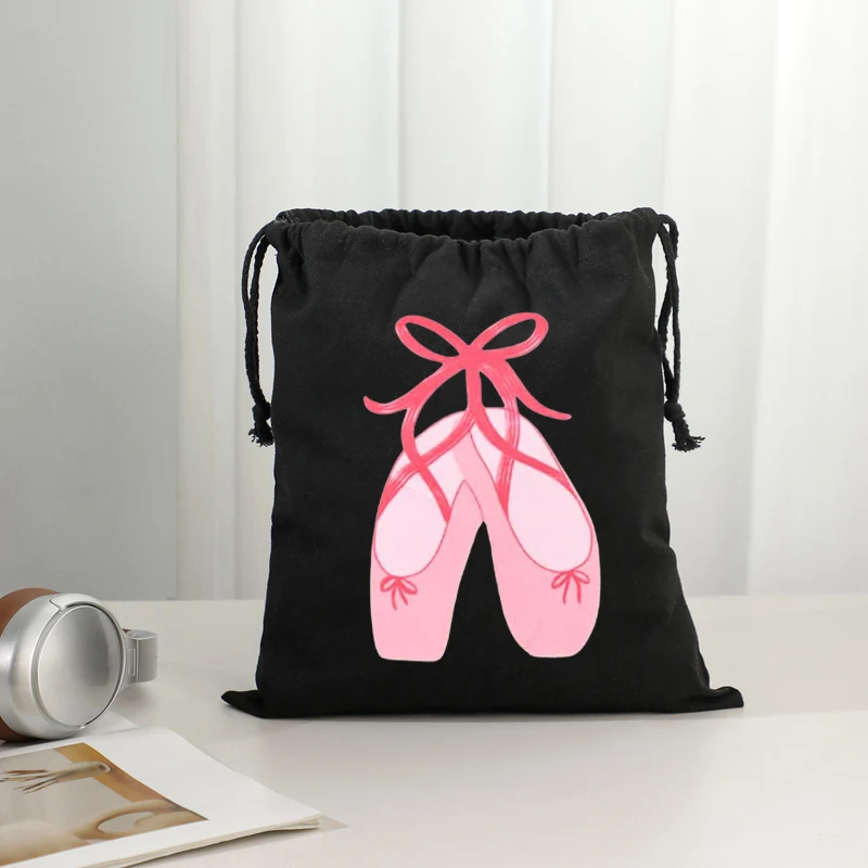 Балетная обувь с узорами, сумки на шнурке, сумки для хранения обуви для девочек, лучшие друзья, подарки на день рождения, дружба, дорожные кроссовки, кошелек