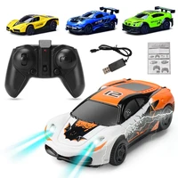 remote control wall climbing car rechargeable multi functional 2 4g remote control car with lights for kids gifts