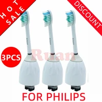 3pcs tooth brush heads for philips sonicare e series hx7002 hx5810 hx5750 hx 9800 9500 7100 hx5300 hx5310 hx5600