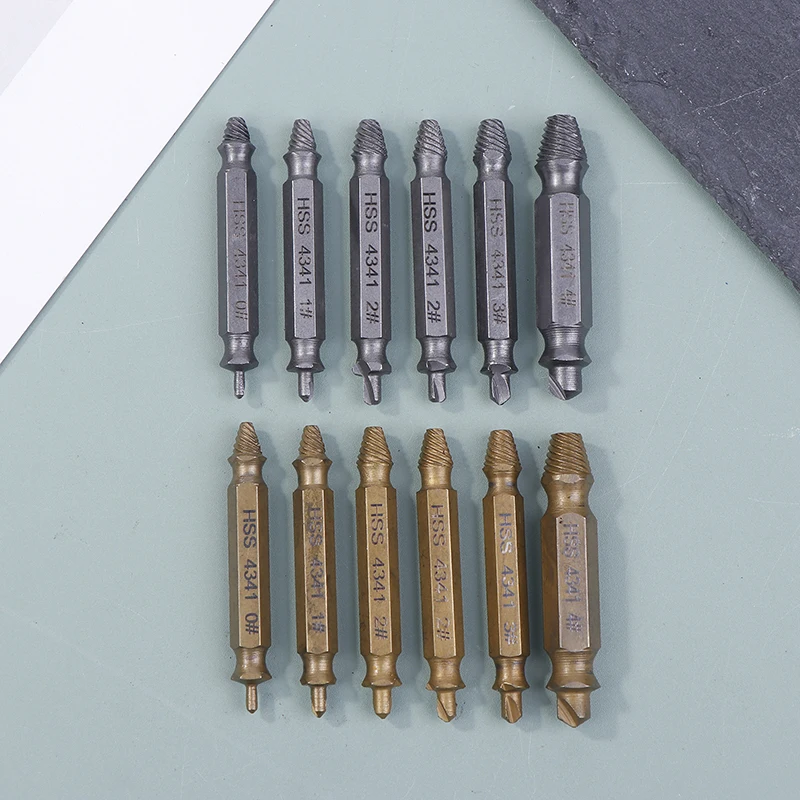 Экстрактор поврежденного винта. Набор для удаления сломанного болта. Инструмент