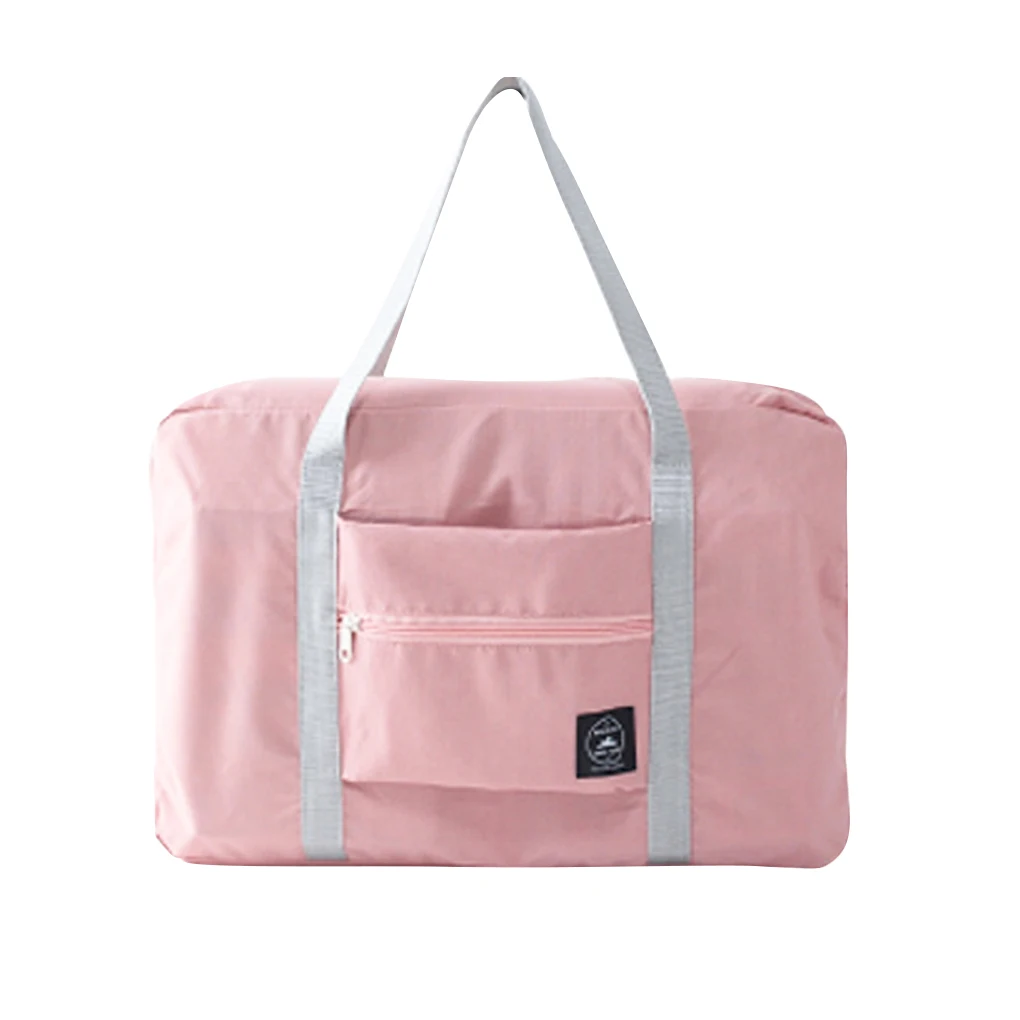 

Travel Carry On Duffle Bag Large Foldable Luggage Clothes Storage Weekender Shouder Bag Overnight Handbag