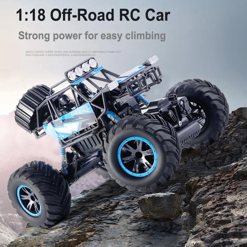 

1:18 машина из сплава RC 20 км/ч 4WD высокоскоростной автомобиль с дистанционным управлением 2,4 ГГц электрические игрушки монстр-Трак Багги внедо...