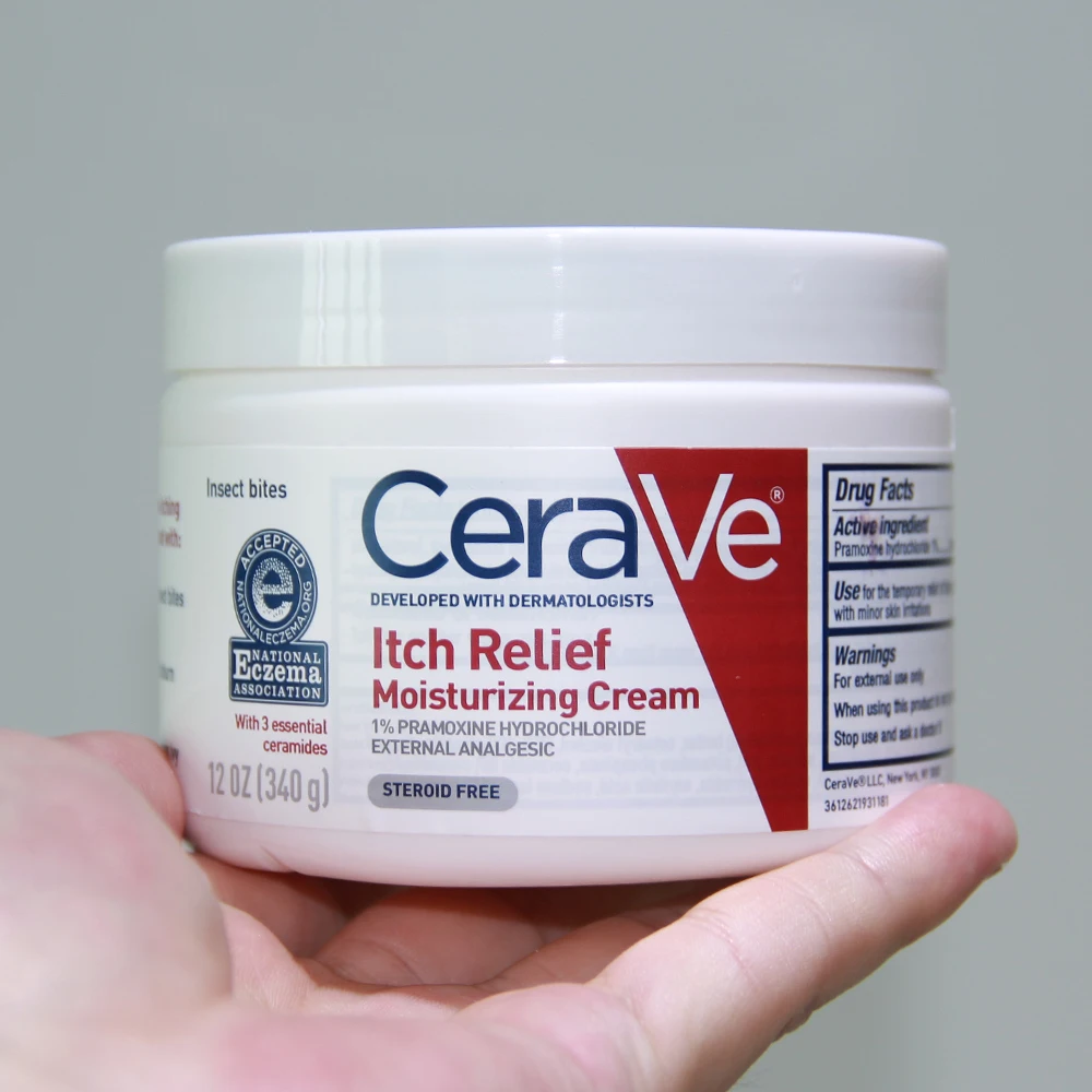 

CeraVe Itch Relief Body Facial Red Moisturizer Anti-Itch Soothing Dryness Nourishing Dry Skin Skincare 340G