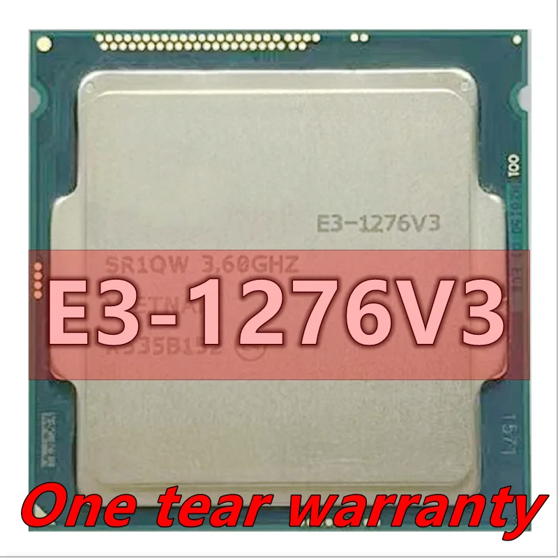 

E3-1276 v3 E3 1276 v3 E3 1276V3 SR1QW 3,6 ГГц четырехъядерный восьмипоточный процессор 84 Вт L3 = 8M LGA 1150
