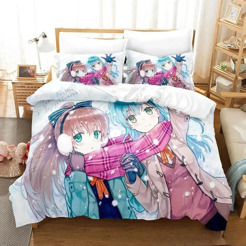 Фото Комплект постельного белья в стиле аниме Aikatsu с 3D принтом, пододеяльник, пододеяльник, наволочка, одеяло, королевский размер, комплект постельного белья для взрослых для мальчиков №4