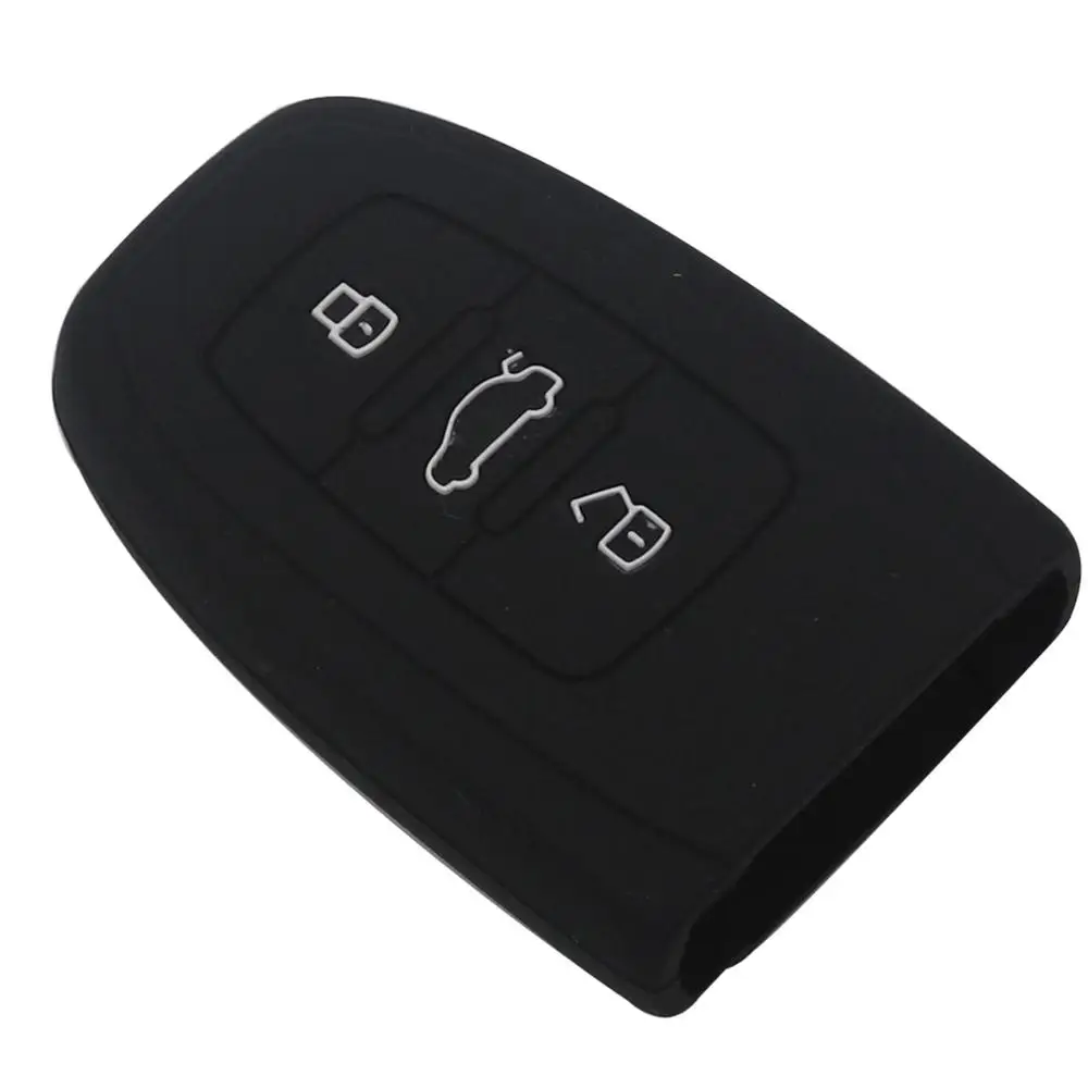 

Jingyuqin Remote Silicone 3B Key Cover Защитный чехол для Audi B6 B7 B8 A4 A5 A6 A7 A8 Q5 Q7 R8 TT S5 S6 S7 S8 SQ5 RS5 Smart Key