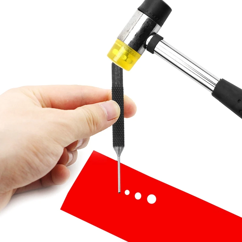 Roll Pin Punch Set With Storage Pouch, 10Pcs Steel Removal Tool Kit With Carrying Bag For Jewelers, Watch Repairers Work