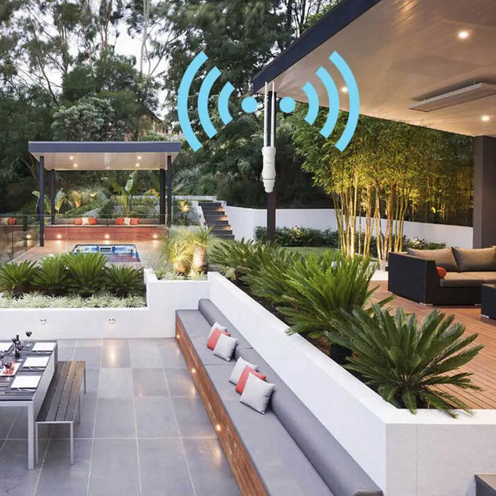 

Router AC1200 600 300 Outdoor Routers High Gain Antenna Durable Repeater Easy to Install Stable Solid Factories Streets