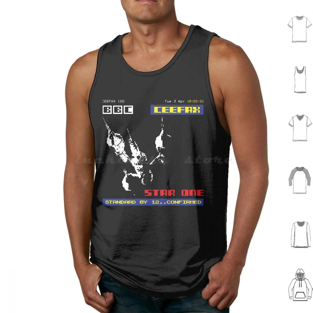 

Retro Vintage Blake'S 7 On Ceefax Retro Wave Tank Tops Vest Sleeveless Retro Vintage Blakes 7 On Ceefax Retro Wave Blakes 7