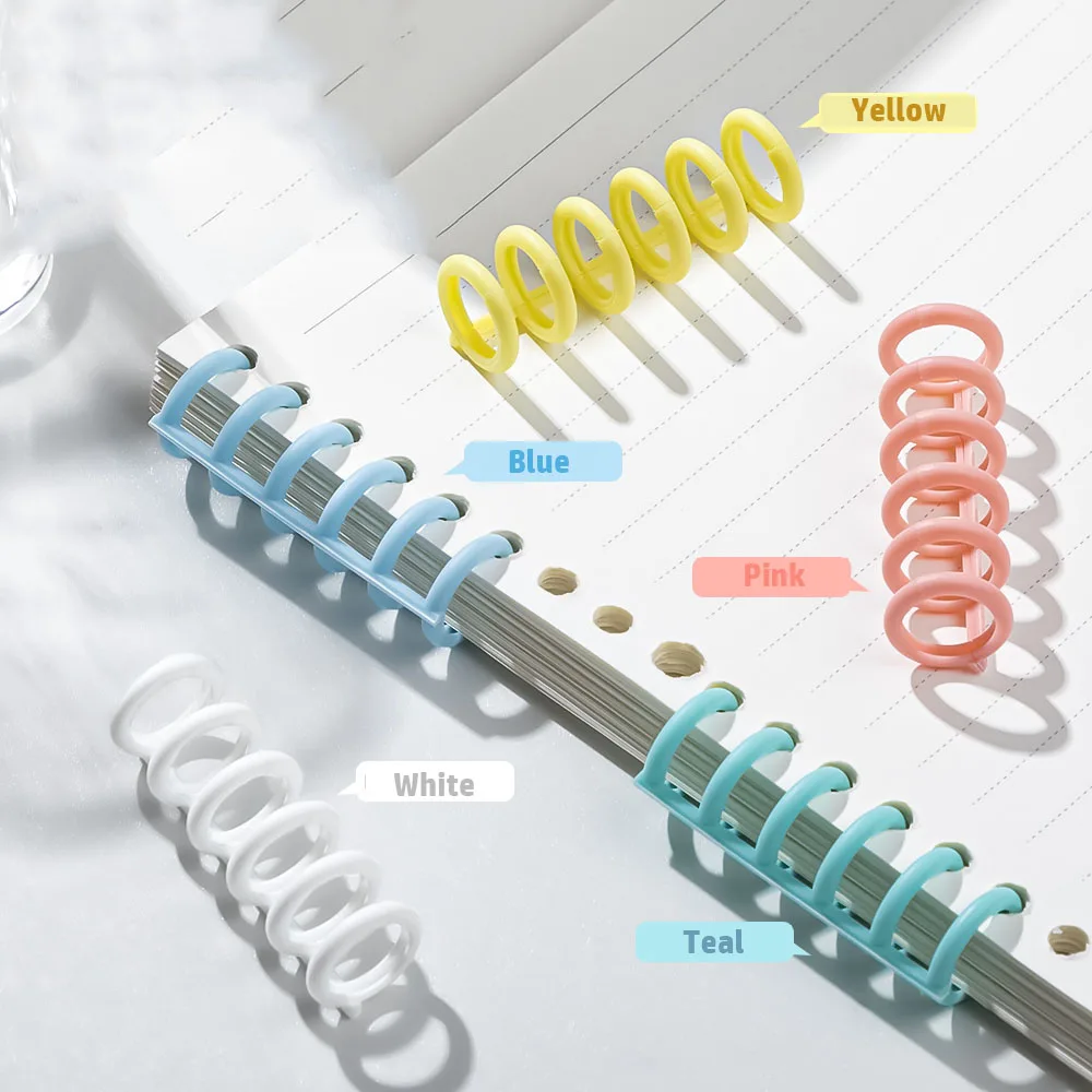 

Набор из 10 колец для переплета WHALITZY