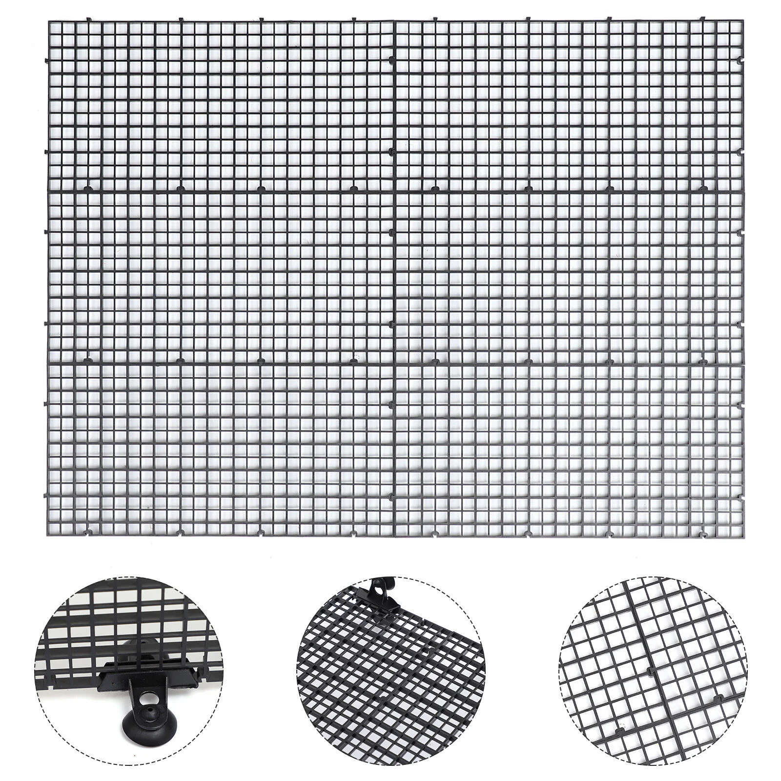 

Aquarium Bottom Divider Isolate Board: 16pcs Tank Divider Trays Grid Aquarium Plastic Serving Tray Partition Net Pane