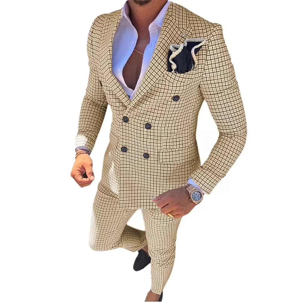 Рисунок 4 - Мужские костюмы, двубортные Свадебные