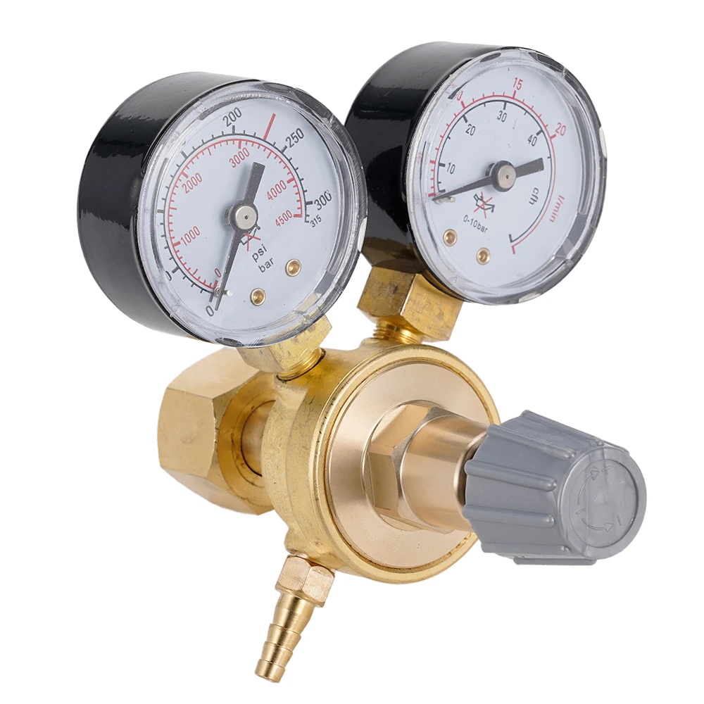 Профессиональные аргоновые манометры CO2 редуктор давления Mig расходомер