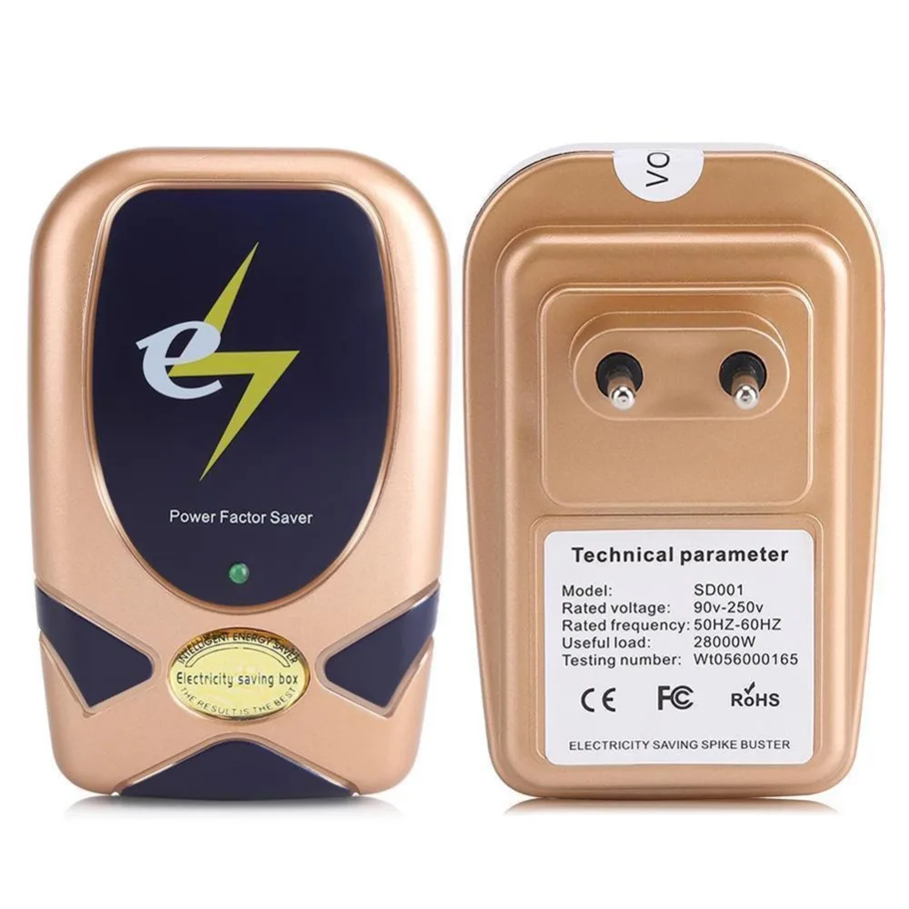 Энергосберегающая коробка 28000 Вт 90-250 В устройство для экономии коэффициента
