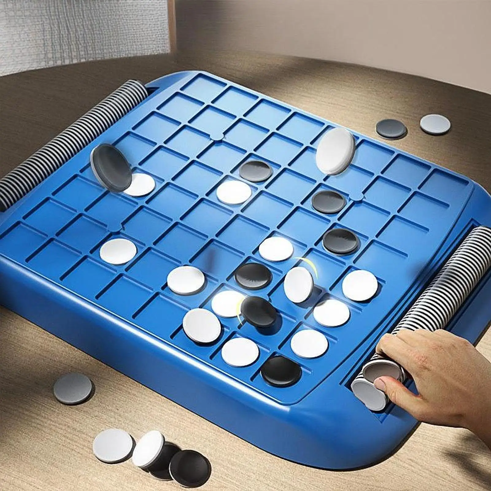 Настольная игра Reversi в шахматы 2 игрока портативная развивающая игрушка Семейная