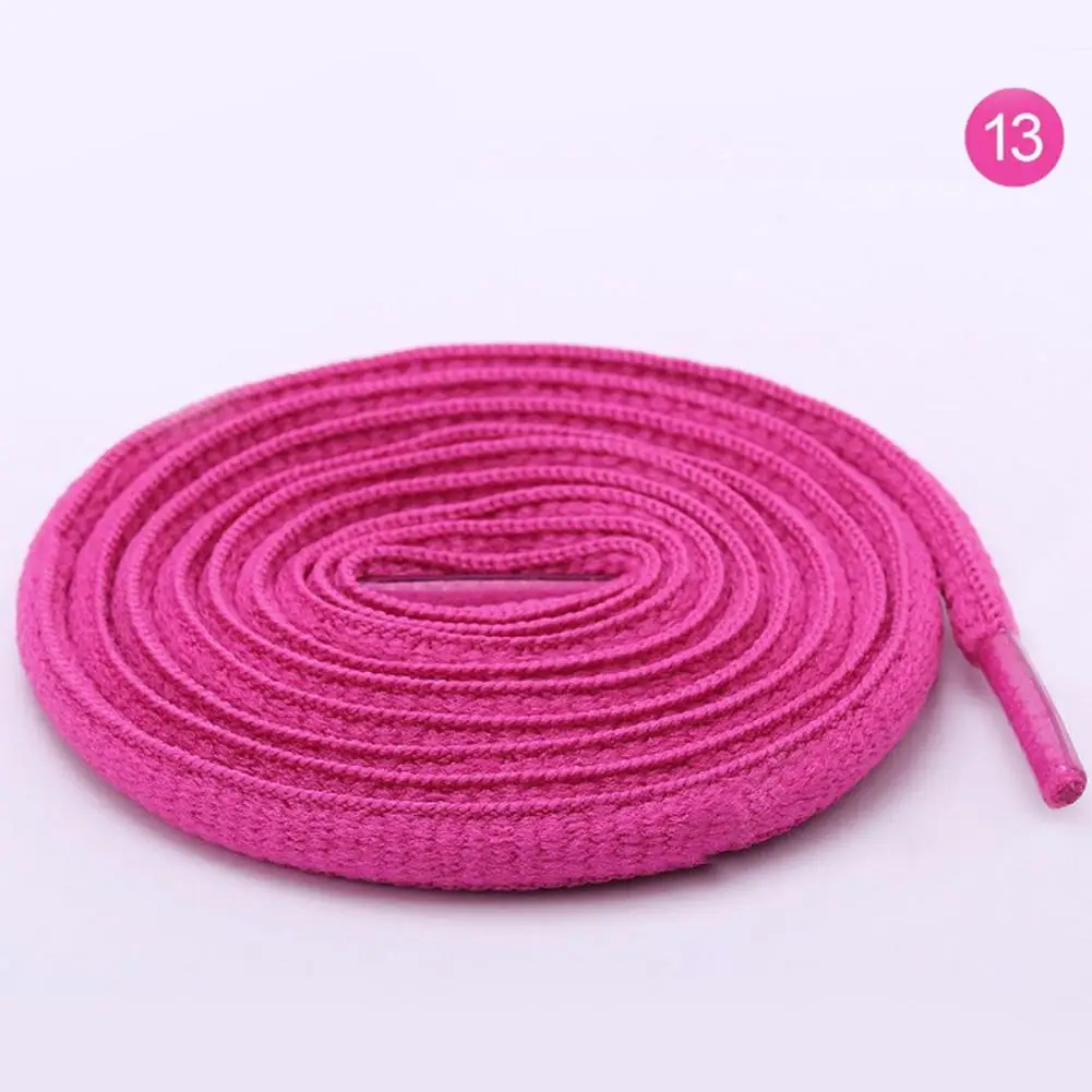 1 Pair Oval Athletic Shoelaces Men Women Sport Sneaker Boots Shoe Laces Multicolor Shoes Strings Casual Elastic Shoelaces Unisex