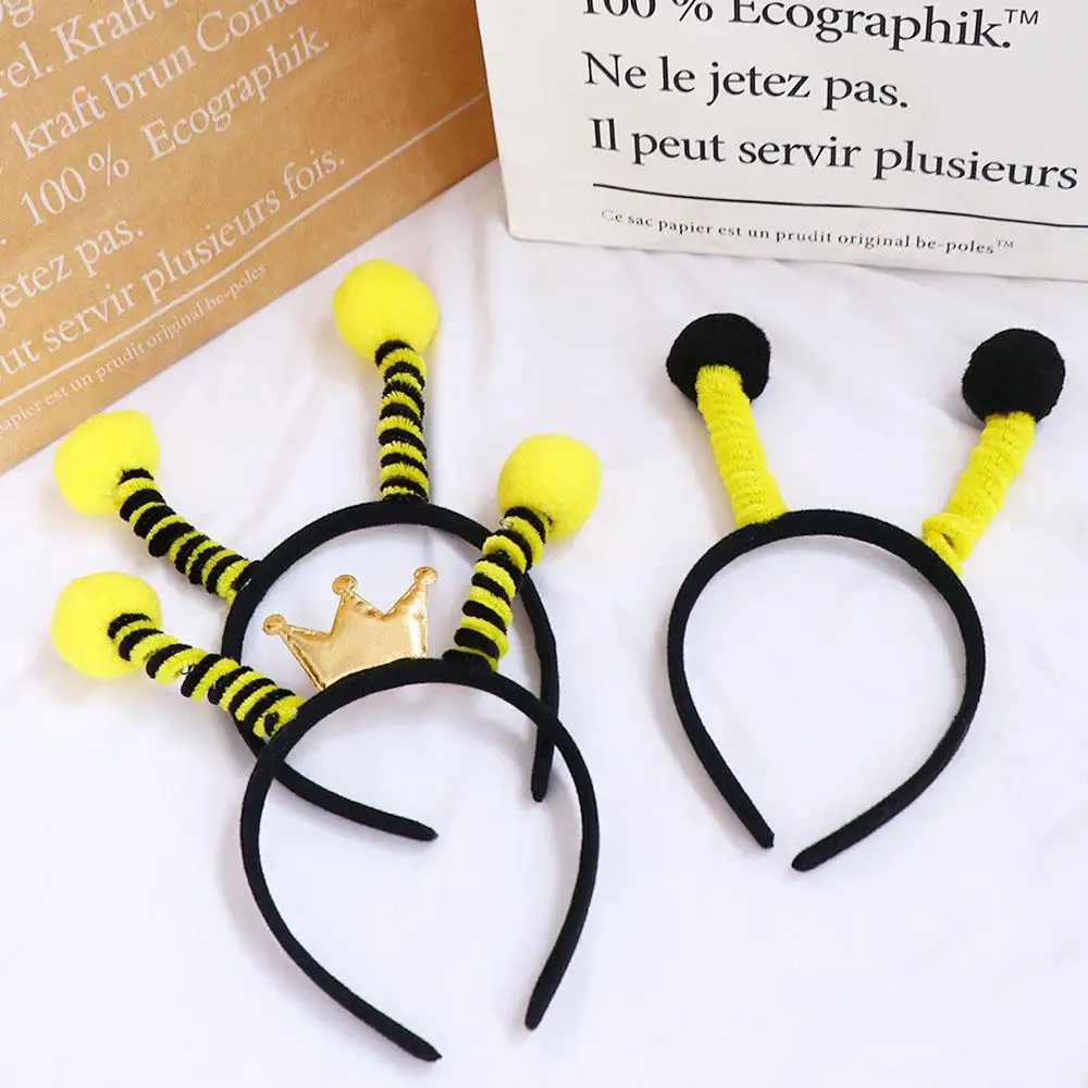 

Simulation Food Headband Ant Cosplay Animal Hair Hoop Korean Style Headwear Bee Tentacle Headband Children Hair Accessories