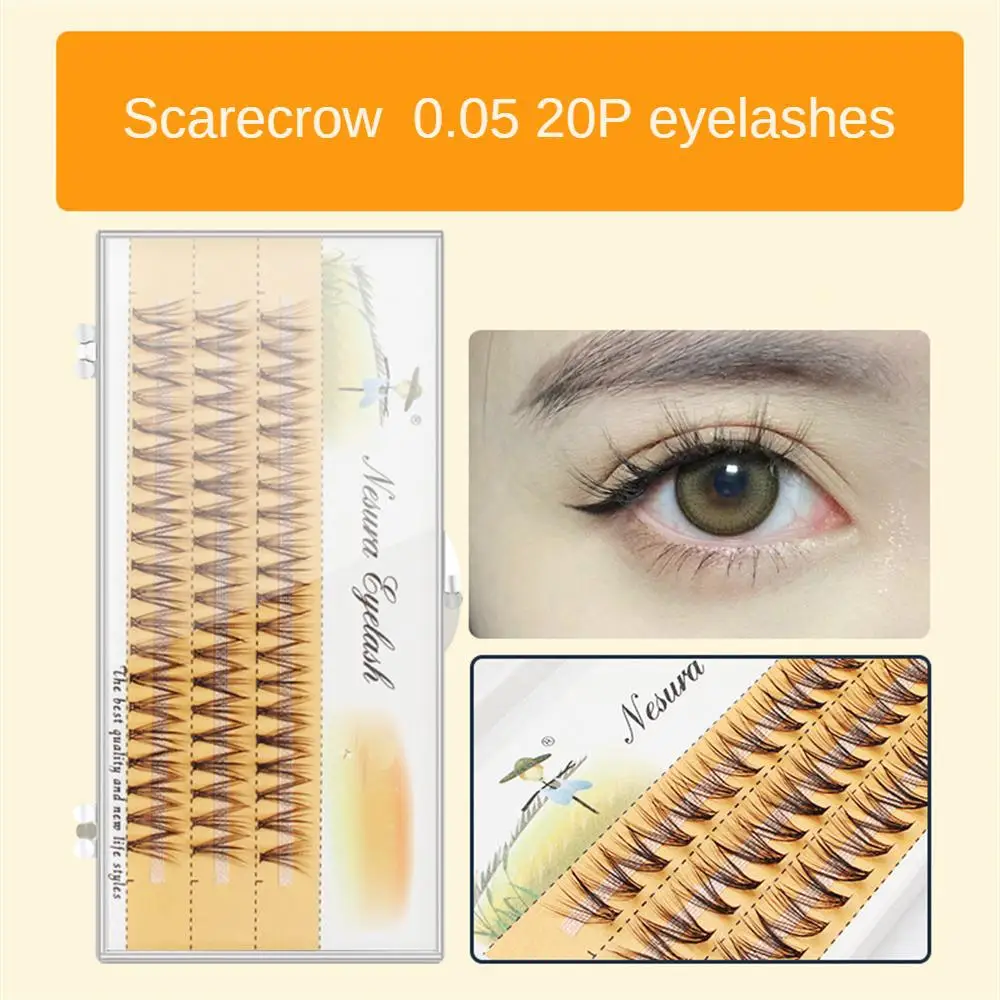 Норковые ресницы для наращивания 1 коробка/20 дюймов