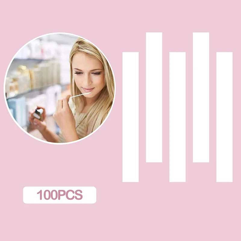 

100pcs/lot Aromatherapy Fragrance Perfume Essential Oils Test Paper Strips