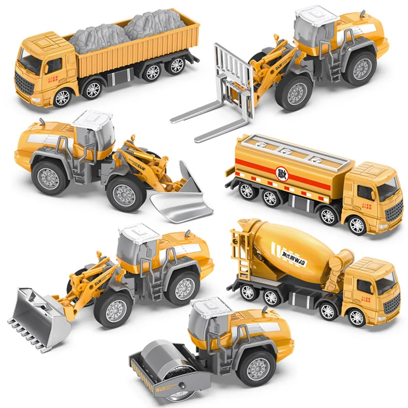 

Simulation Alloy Engineering Car Truck Toys Crane Bulldozer Excavator Forklift Vehicles Educational Toys for Boys Kids Gift