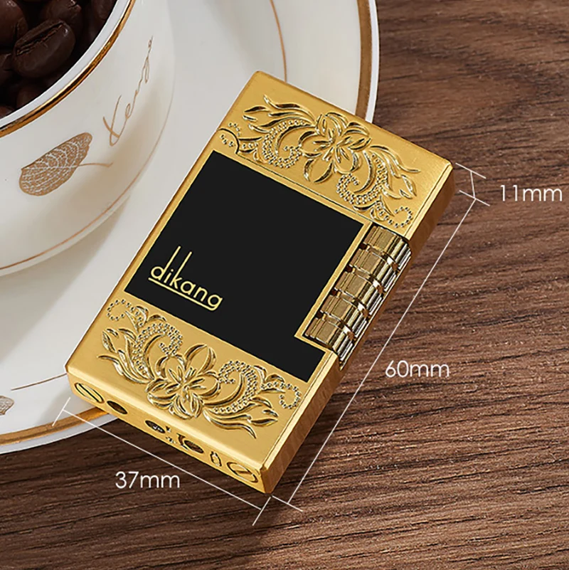 

Ancient Silver Dragon And Phoenix Chengxiang Creative Lighter Open Flame Butane Gas Lighter Cigarette Accessories Ignition Tool