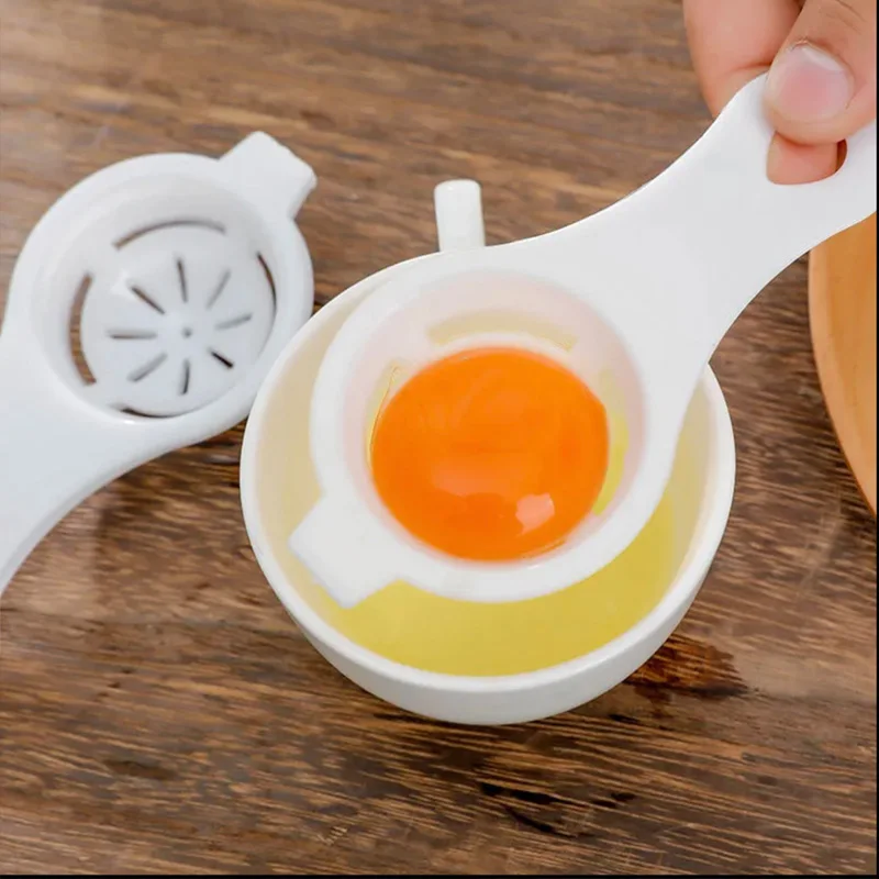 

Kitchen Baking Tools Egg Dividers Food Grade Plastic Egg White Yolk Separator