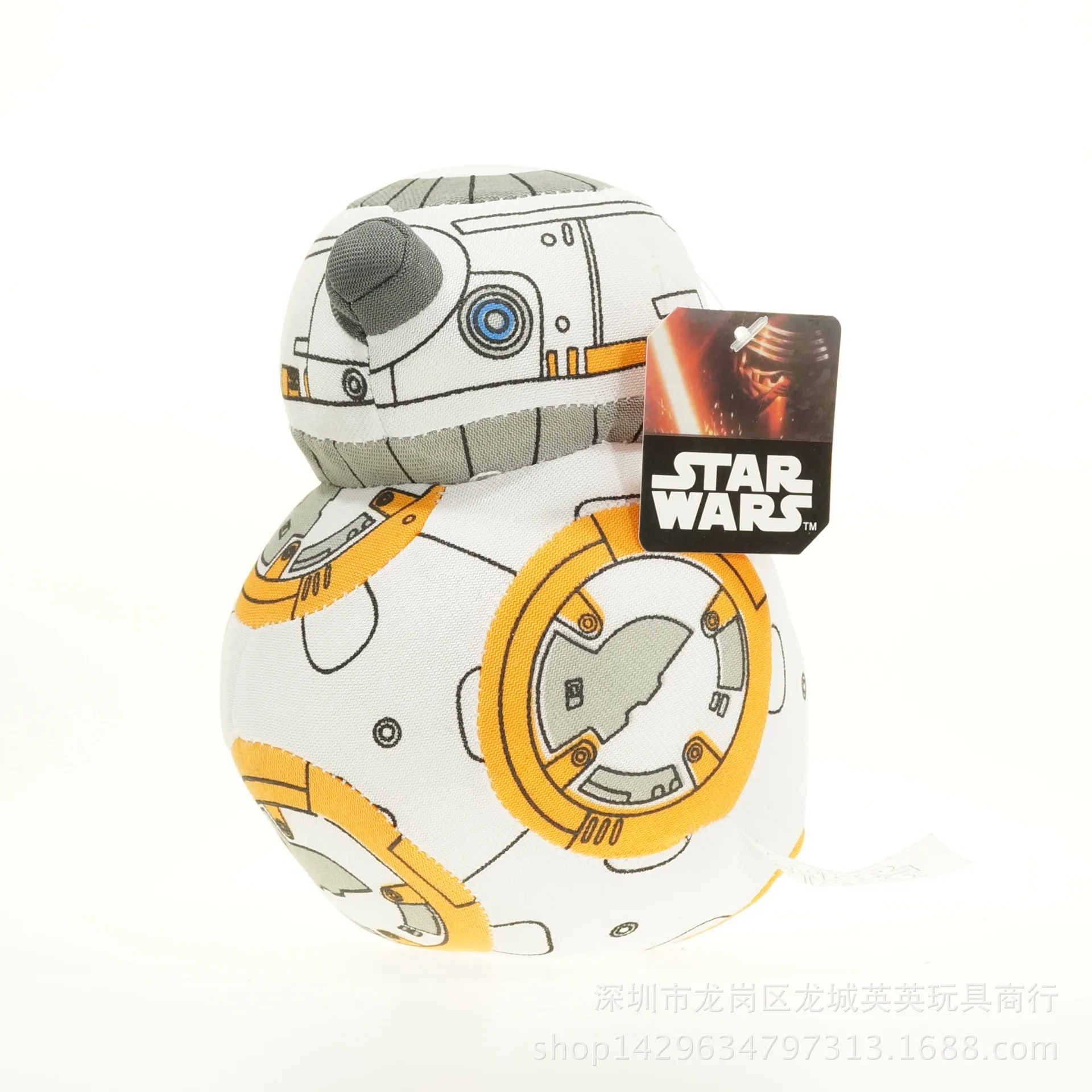 

Star Wars BB8 17cm Cute Patrol Robot Classic Movie Plush Peluche Toys Soft Stuffed Birthday Christmas Gifts for Children