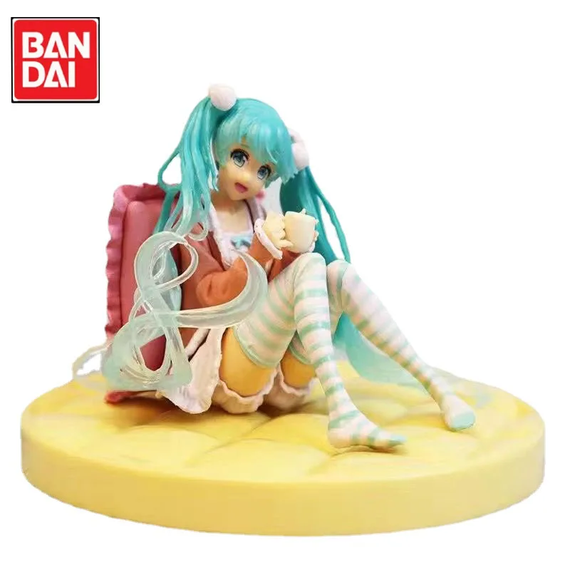 

2022 Anime Hatsune Miku Cute Kawaii Virtual Singer Miku Manga Statue Figurines Pvc Action Figure Collectible Model Toy girl gift