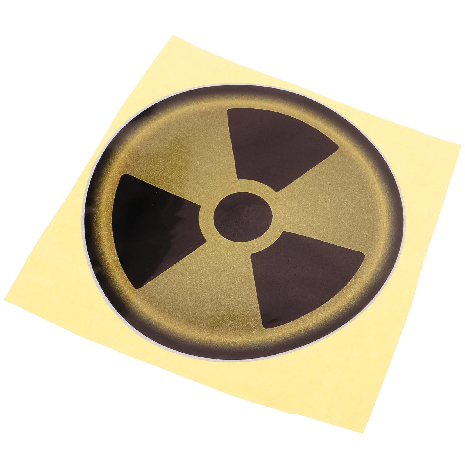 

Wall Sticker Reflective Nuclear Radiation Sign Halloween Scary Party Warning Haunted House Stickers