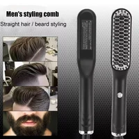 portable multifunctional styling comb straight hair comb beard comb hot air comb triple straight hair splint