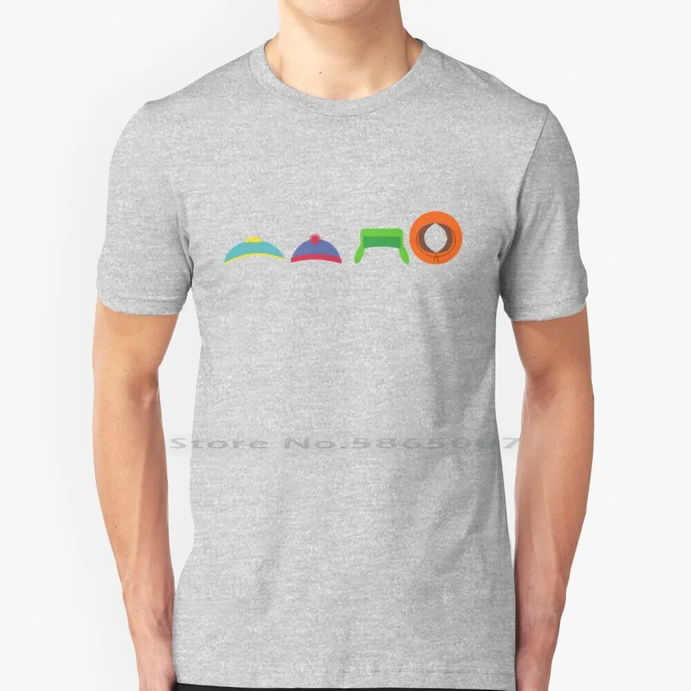 Шапки-Футболка 100% хлопок Трей Паркер Мэтт камень Стэн болот Кайл брофловский