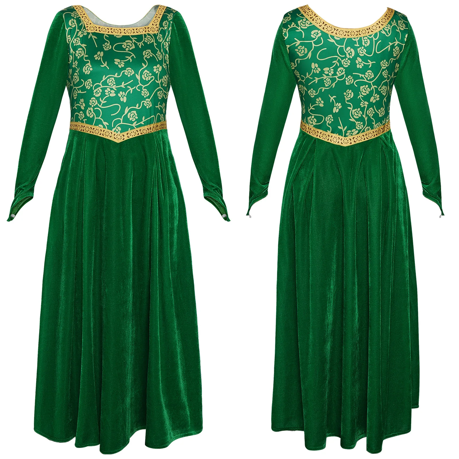 Костюм для косплея из аниме Монстр шрек Женский костюм принцессы униформа на