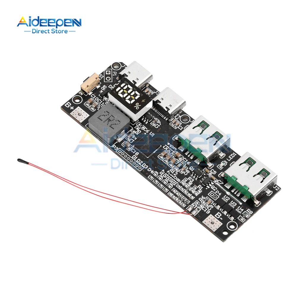USB QC3.0 QC2.0 DC-DC понижающий преобразователь модуль для зарядки 5 В/9 В/12 В в печатную