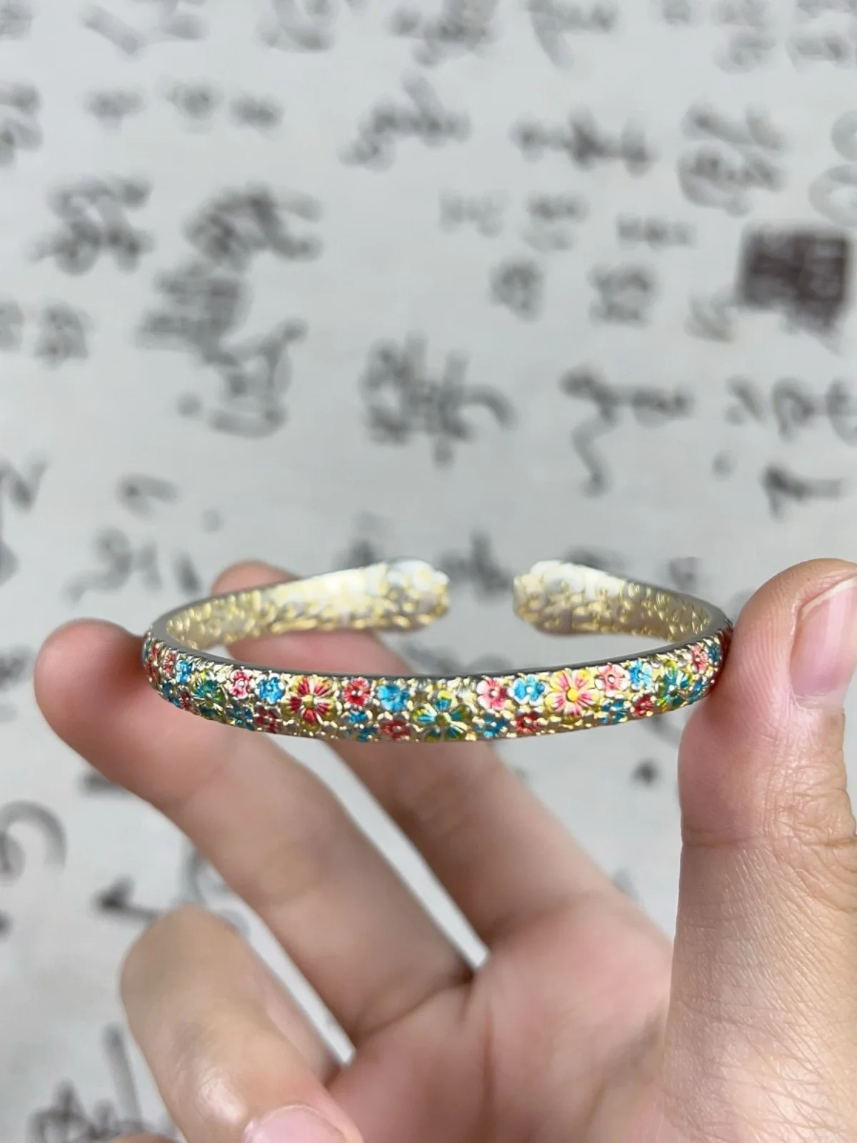 Серебряный браслет на ногу из стерлингового серебра 9999 новый китайский с