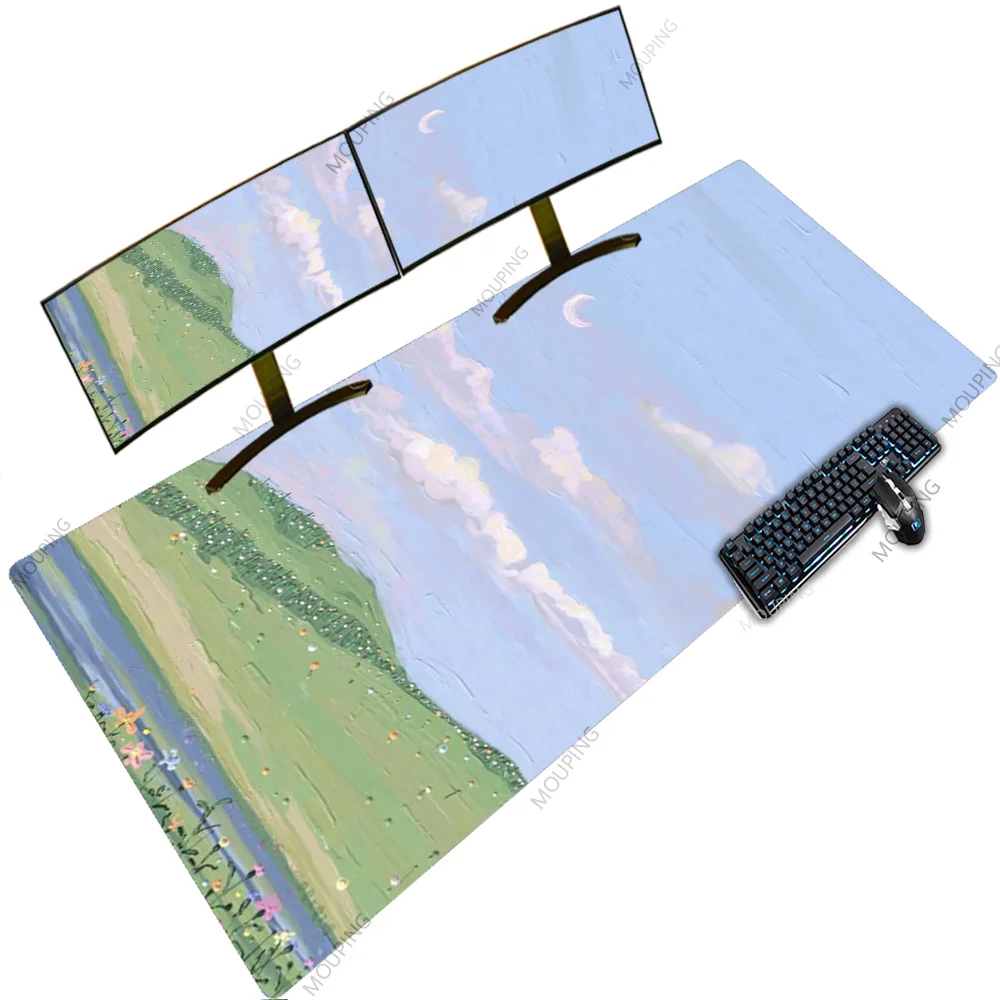 

Rgb Backlit Carpet Mouse Pads 1200x600 Oversized Led Deskmat Anime Notebook Gamer Laptops XXXXL PC Gaming Accessories Room Decor