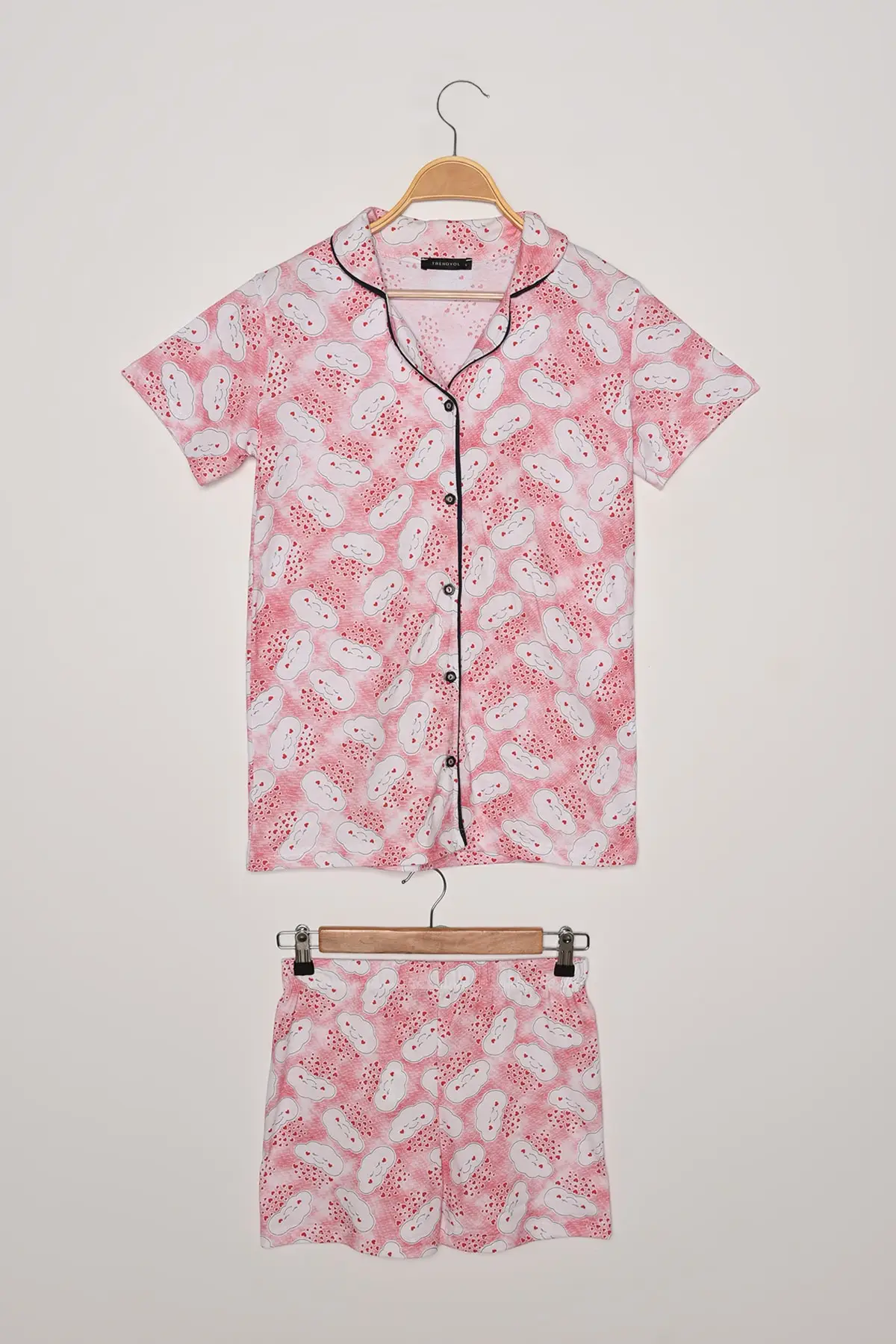 

Trendyol Printed Knitted Pajamas Set THMSS21PT1290
