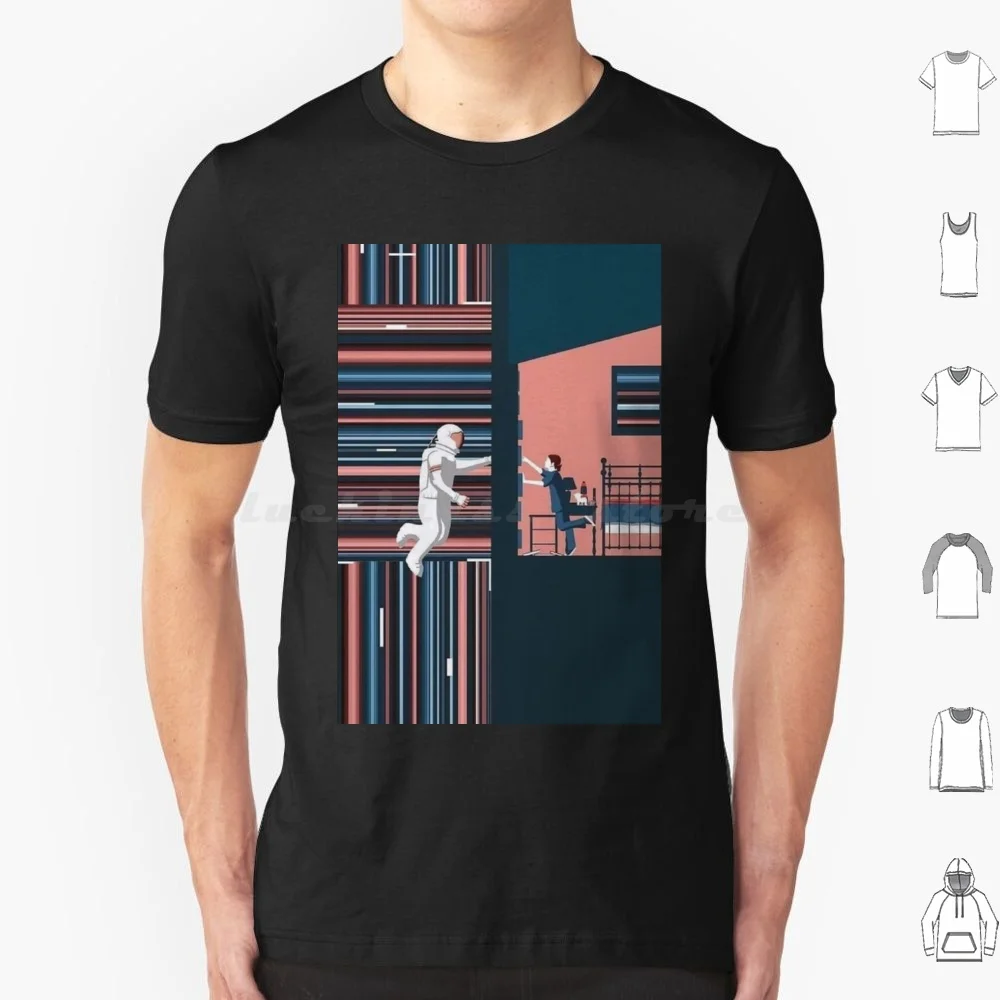 

Футболка с интерстелларом из хлопка, 6Xl