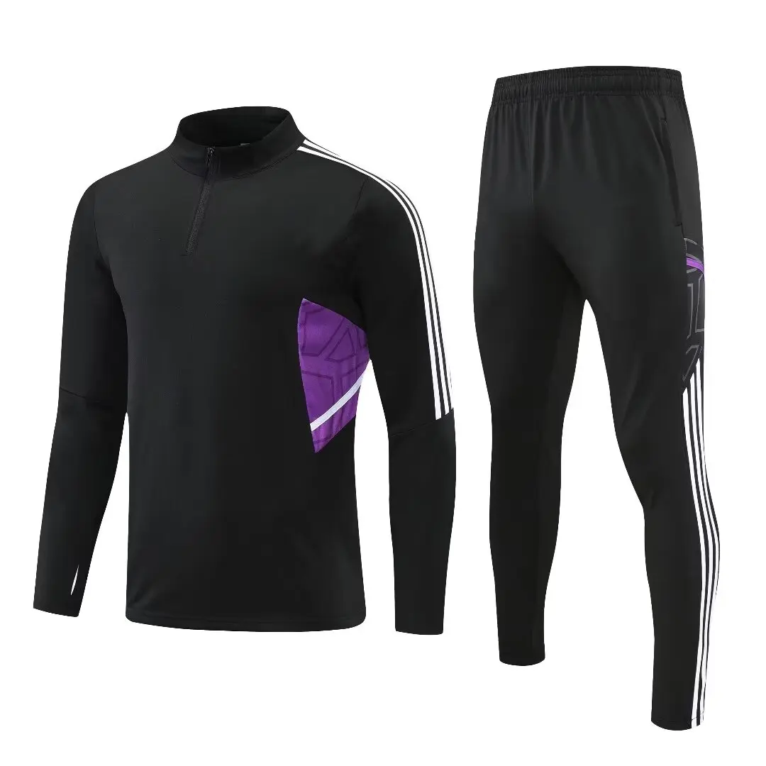 Мужской И Детский Спортивный Комплект Дышащая Куртка На Молнии Тренировочная