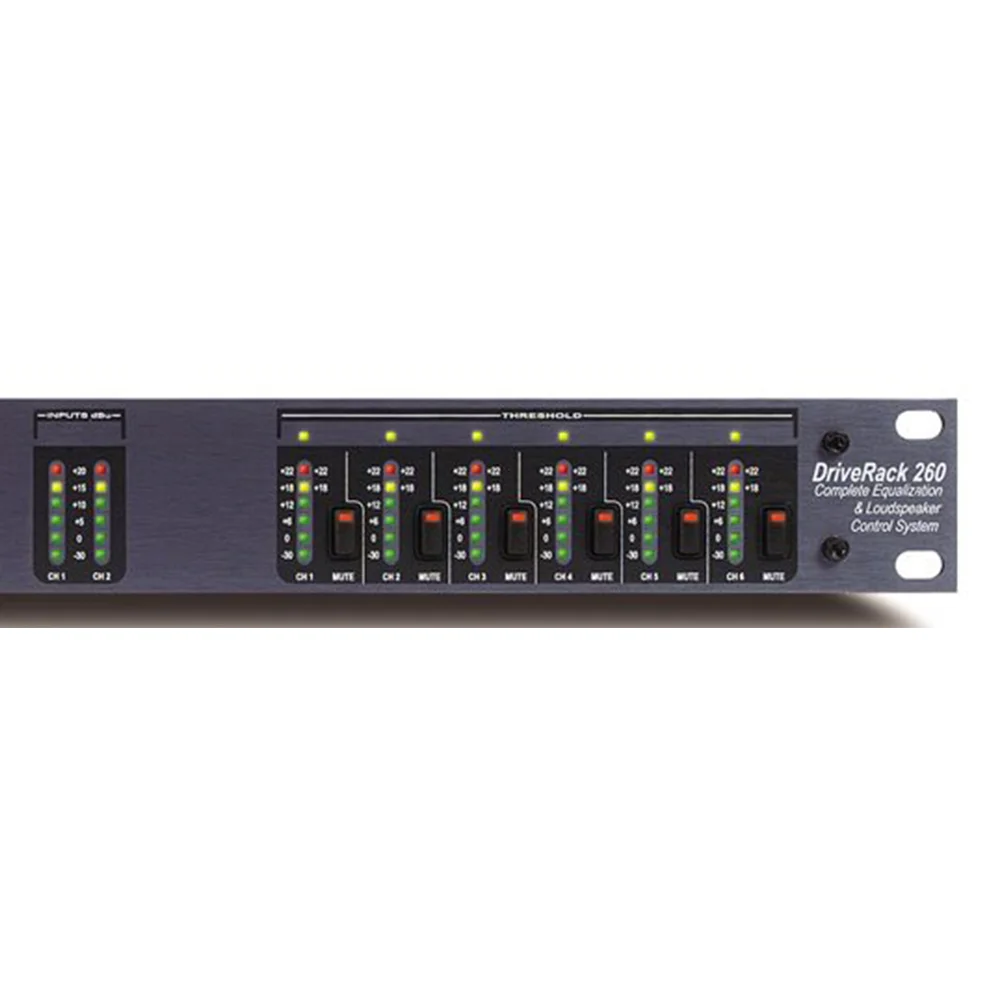 dbx260 PA260 3 In 6 Out Digital Audio Processor Loudspeaker Management Professional Stage Advanced Crossover Effect | Электроника