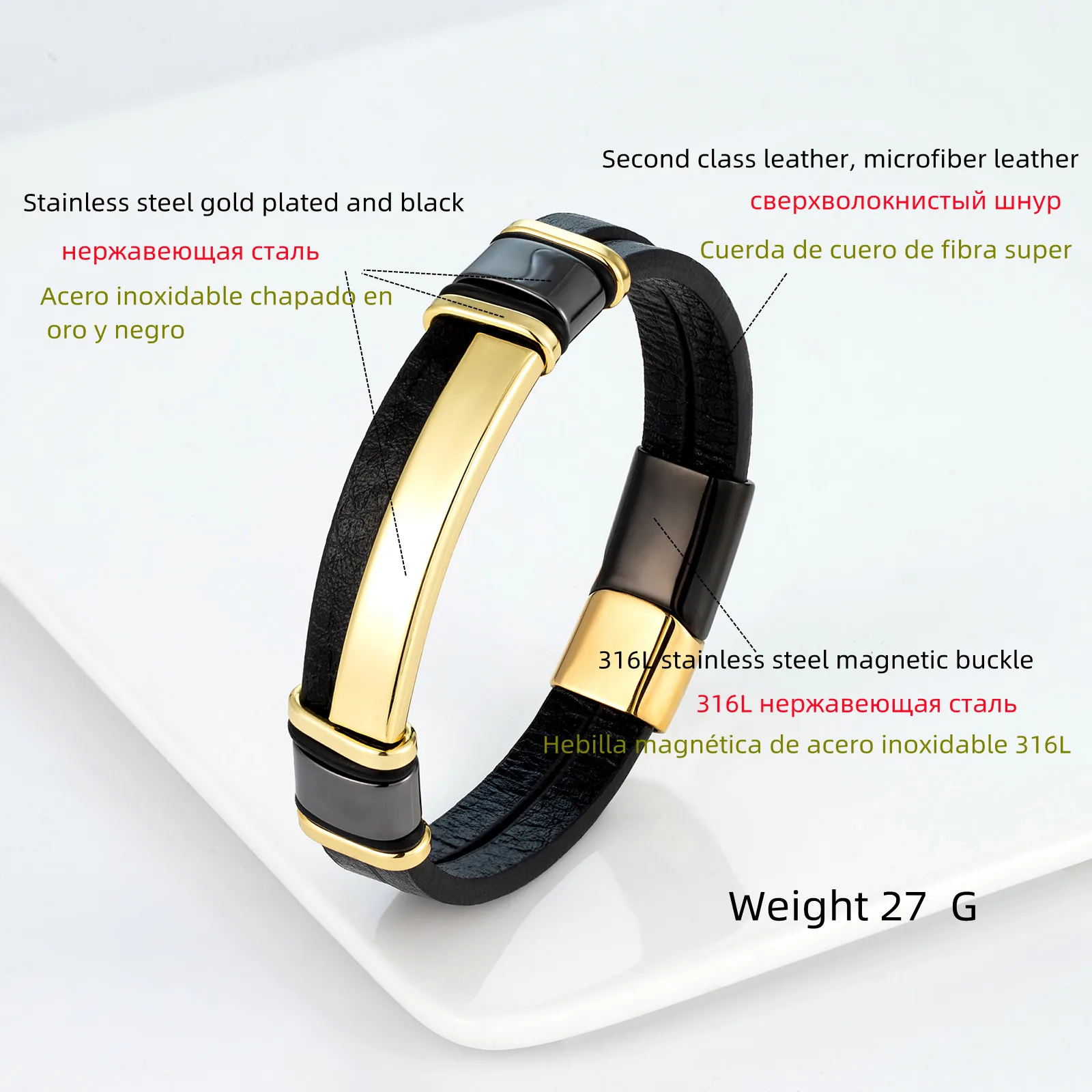 Новый европейский и американский модный многоцветный Гальванизированный