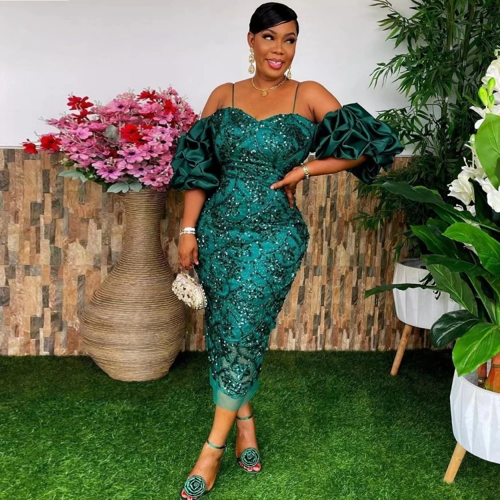 

African Dresses For Women Plus Size Africa Clothes Dashiki Ankara Sequin Outfit Gown Turkey Muslim Lace Wedding Party Long Dress