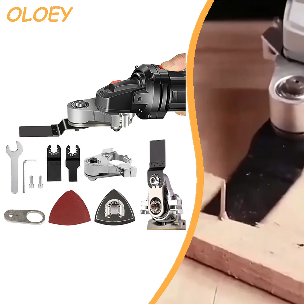 

Конвертер для угловой шлифовальной машины, универсальный адаптер для головки M10 M14, резьба для угловой шлифовальной машины 100 115 типа 125, полировщик, полировка, Осциллирующий