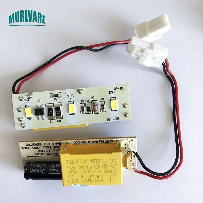 2 шт. 41041487 Плата управления для холодильника Hoover & Candy SW-BX02A W27-39 с LED-подсветкой (art.: 3920da5fddfed) - 3920da5fddfed